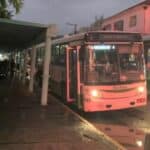 Ônibus em Camaquã - paradão do Sete