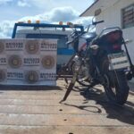 Preso homem que conduzia moto com placas falsas na ERS-350