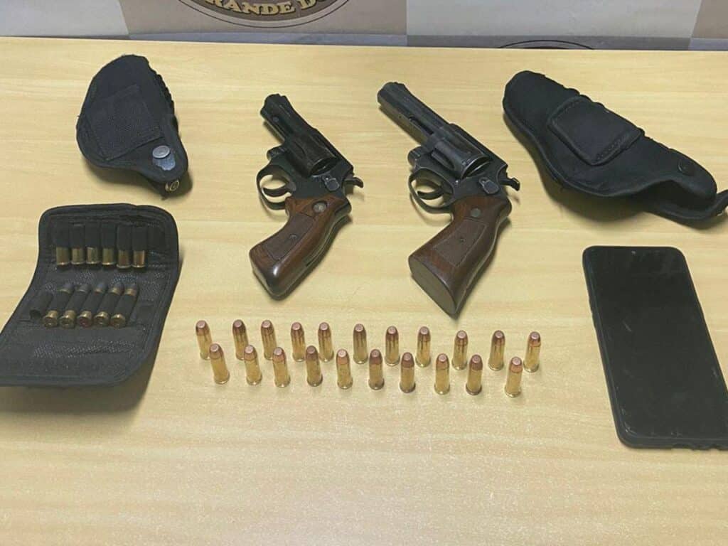 Cerro Grande do Sul: homem é preso por posse ilegal de armas