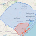 Alerta de Chuvas: Defesa Civil emite aviso para o Sul do RS