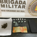 Brigada Militar prende homem por tráfico de drogas em Camaquã