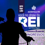 Rádio Acústica FM comemora 15 anos com promoção para o show do Roberto Carlos