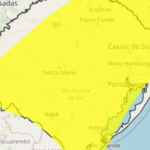 Defesa Civil emite alerta para temporais no Rio Grande do Sul