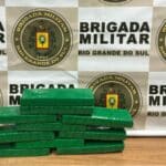 Brigada Militar prende dois por tráfico de drogas em Tapes