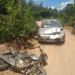 Motociclista fica ferido após colisão no interior de Dom Feliciano