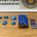 Suspeito de tráfico de drogas é preso no bairro Floresta em Camaquã