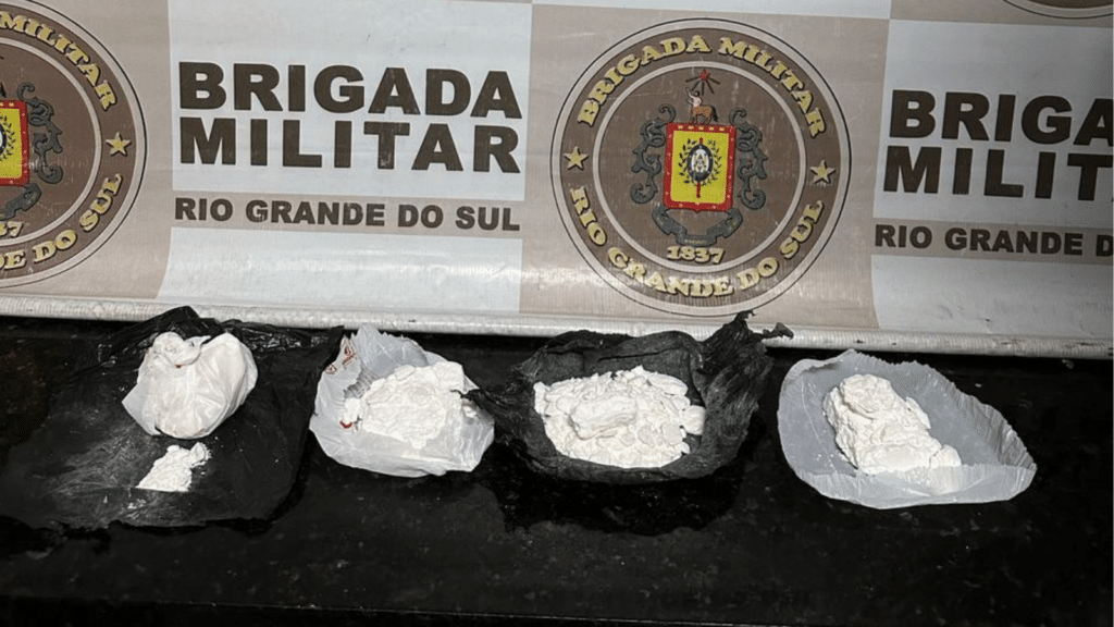 Brigada Militar realiza apreensão de drogas em Dom Feliciano