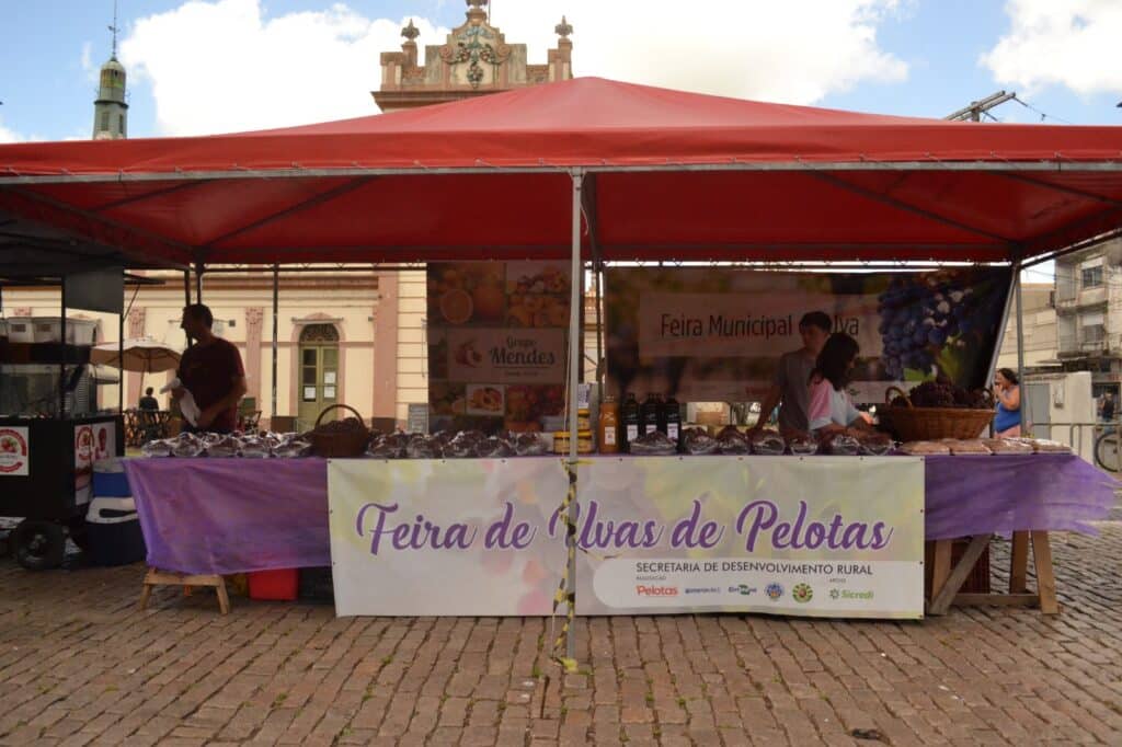 Feira de Uvas de Pelotas acontece até sábado (15)