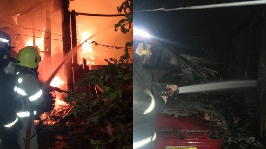 Tapes registra segundo incêndio em residência em menos de 24 horas