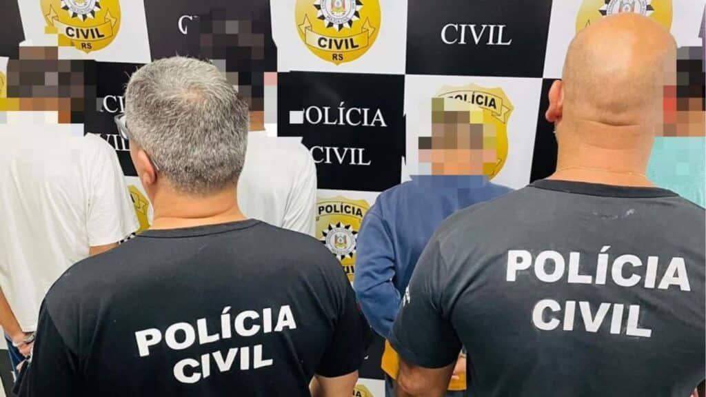 Operação prende quatro foragidos em São Lourenço do Sul