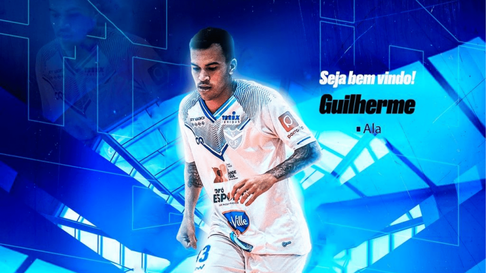 Vélez Camaquã anuncia contratação de Guilherme do Cruzeiro para fortalecer a equipe na temporada 2025