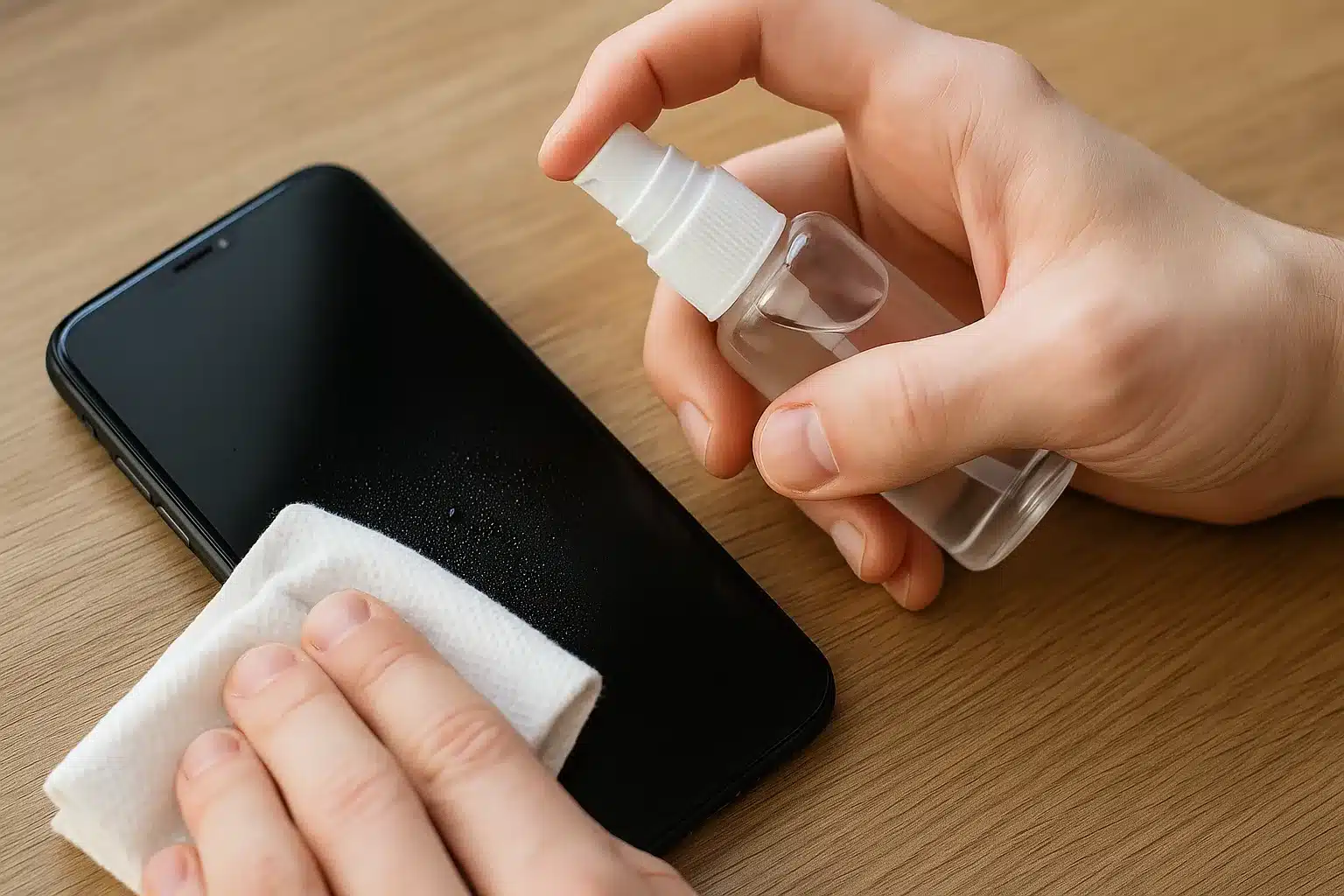 Como desinfetar o celular de maneira simples e rápida com 2 itens