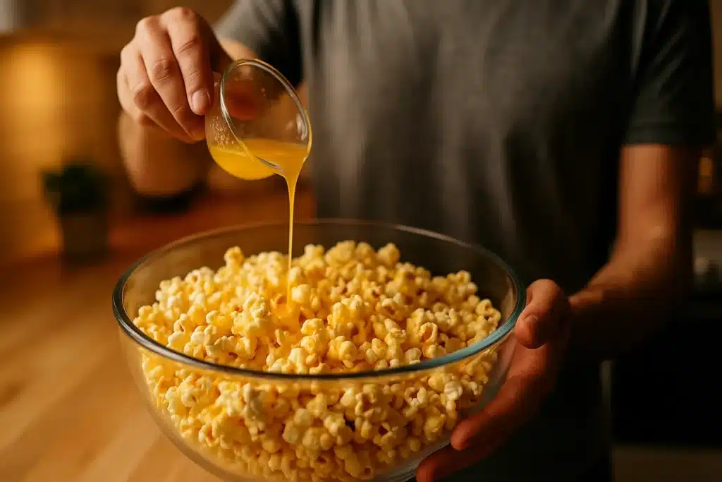 Como fazer pipoca com sabor e cheiro de cinema