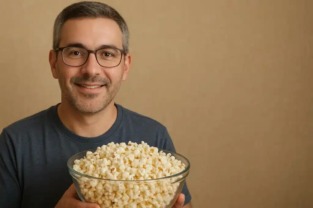 O truque caseiro que faz o milho de pipoca estourar sem deixar nenhum grão inteiro