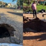 Prefeitura de Camaquã conserta buraco que causava riscos no bairro Floresta