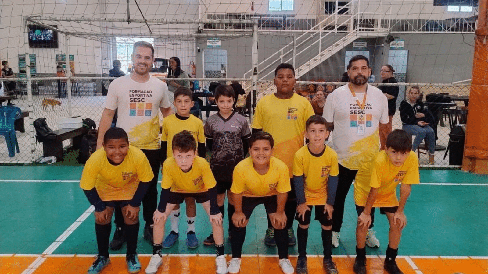 Sesc Camaquã promove atividades de integração e aprendizado na Formação Esportiva