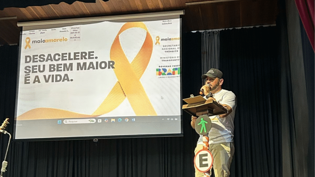 Maio Amarelo: Camaquã promove evento sobre conscientização no trânsito