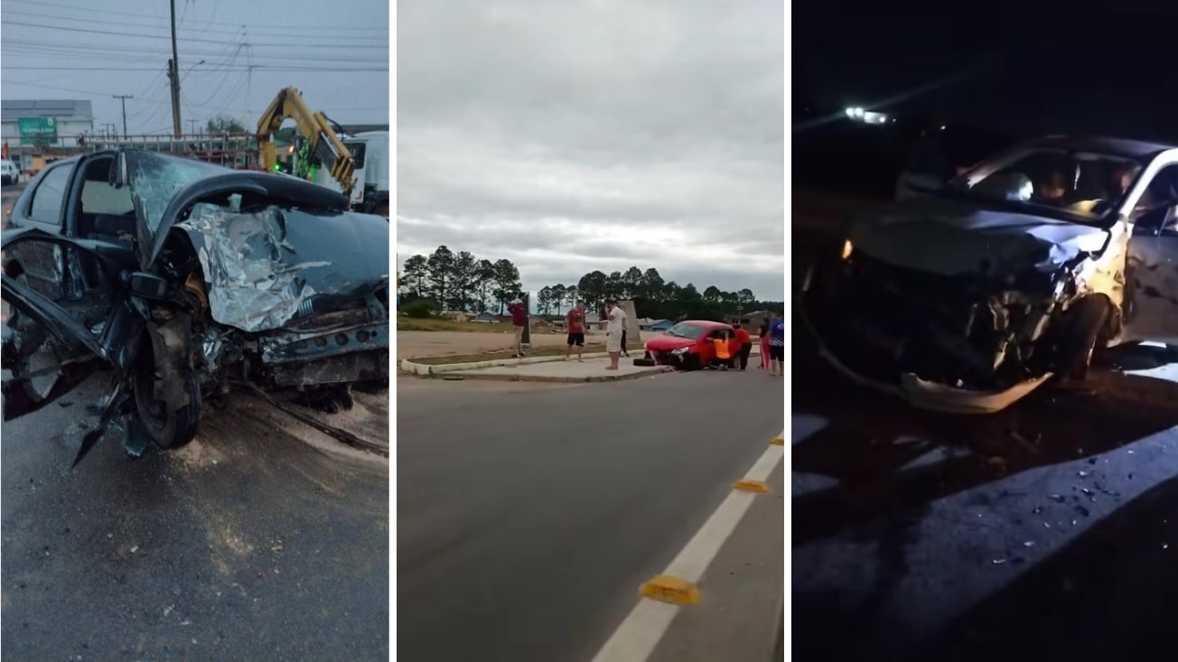 Fim de semana marcado por acidentes de trânsito em Camaquã