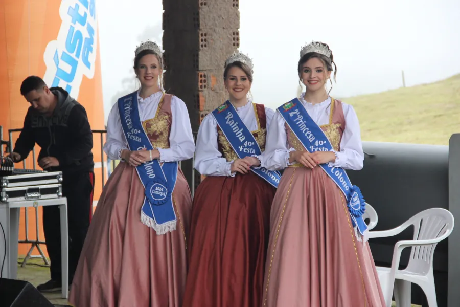 Baile de escolha da nova corte da Festa do Colono acontece neste sábado (24)