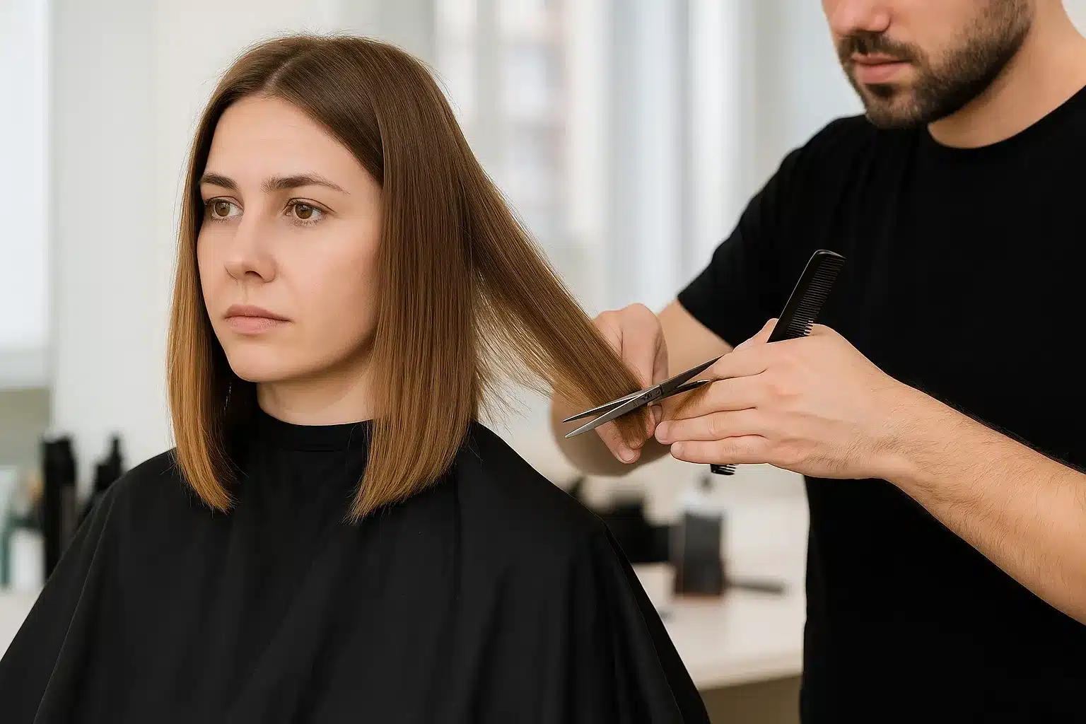Cabelo com pontas espigadas - Veja o corte que renova
