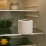 Colocar papel higiênico na geladeira parece loucura, mas resolve um problema real