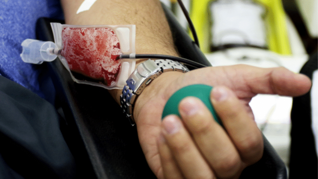 Uma única doação de sangue pode salvar até quatro vidas
