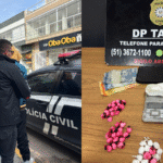 Homem em prisão domiciliar é preso novamente por tráfico de drogas em Tapes