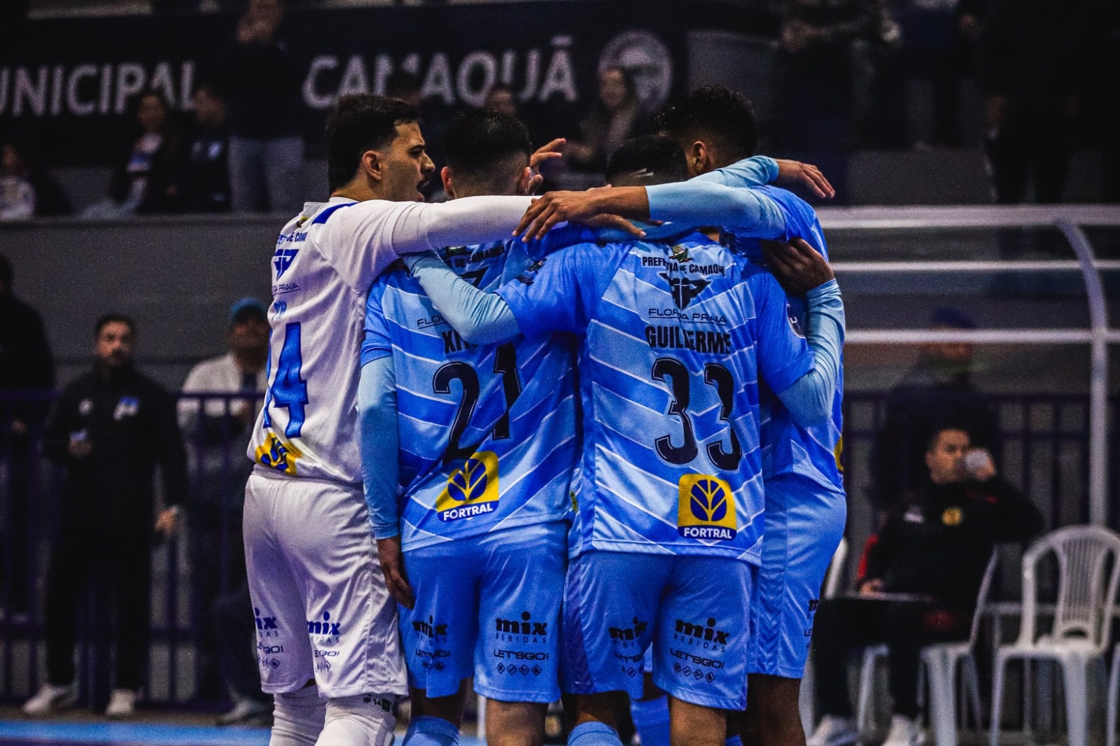 Vélez Camaquã empata com a ATLEC em casa pelo Gauchão Série B. Fotos : Ricardo Weschenfelder / ASCOM Vélez Camaquã Futsal