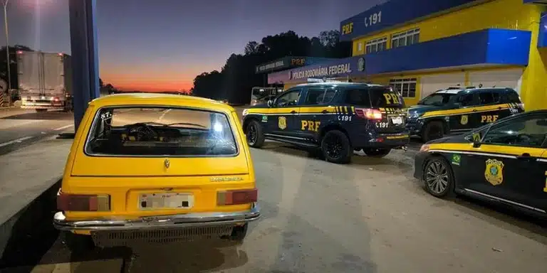 PRF prende homem com Brasília roubada