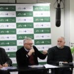 Diretores do GHC, João Motta, Gilberto Barichello, Luís Antônio Benvegnú e Quelen Tanize Alves da Silva.