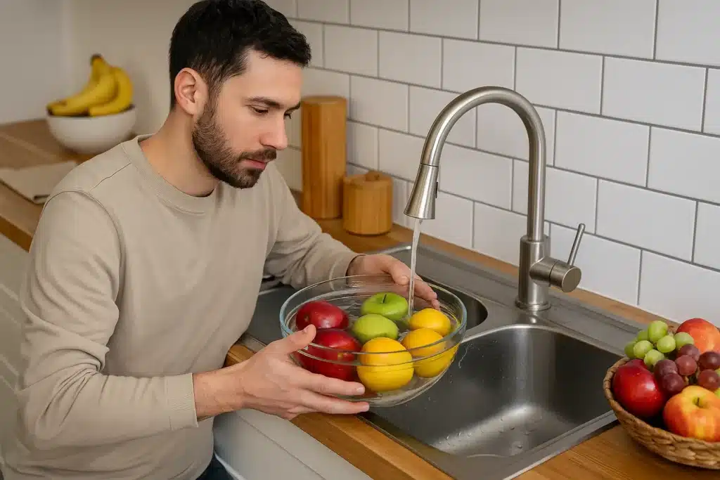 3 formas de higienizar frutas de forma mais segura com ingredientes caseiros
