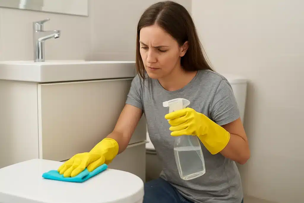 4 formas de usar vinagre para limpar o banheiro