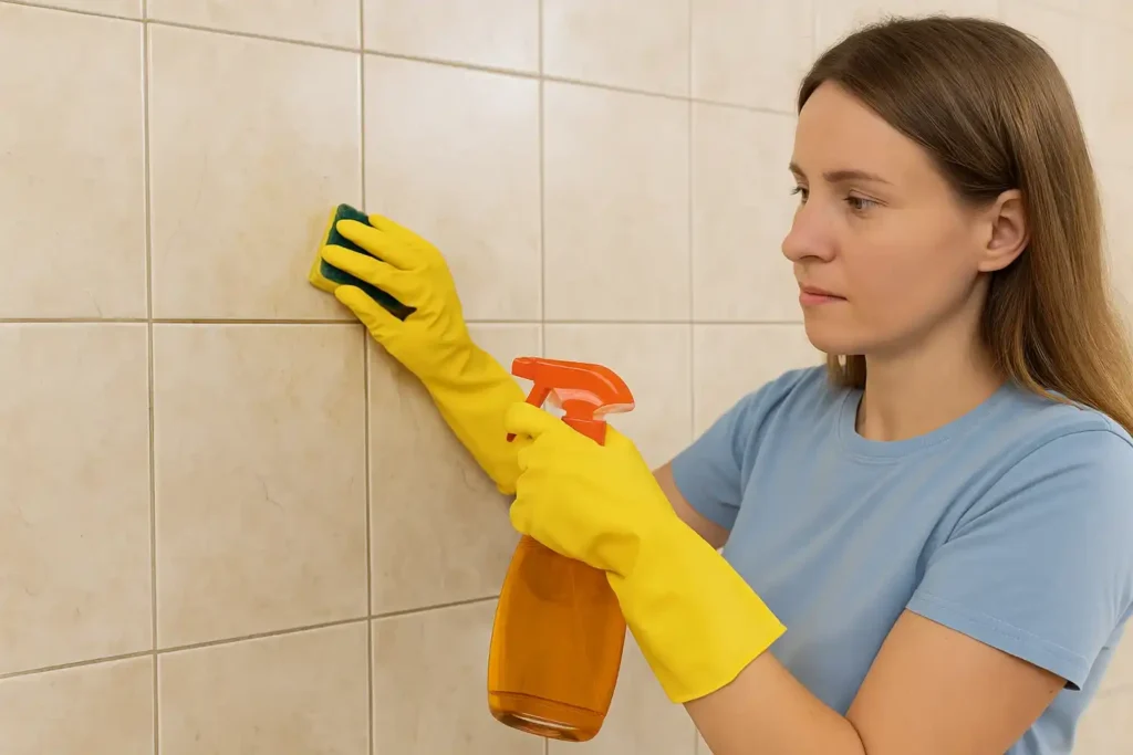Como tirar gordura do azulejo com 2 ingredientes da despensa