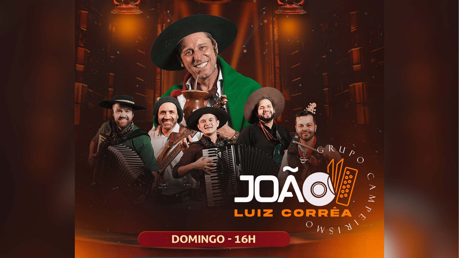 Músico João Luiz Corrêa é uma das atrações da Expo Dom Feliciano 2025