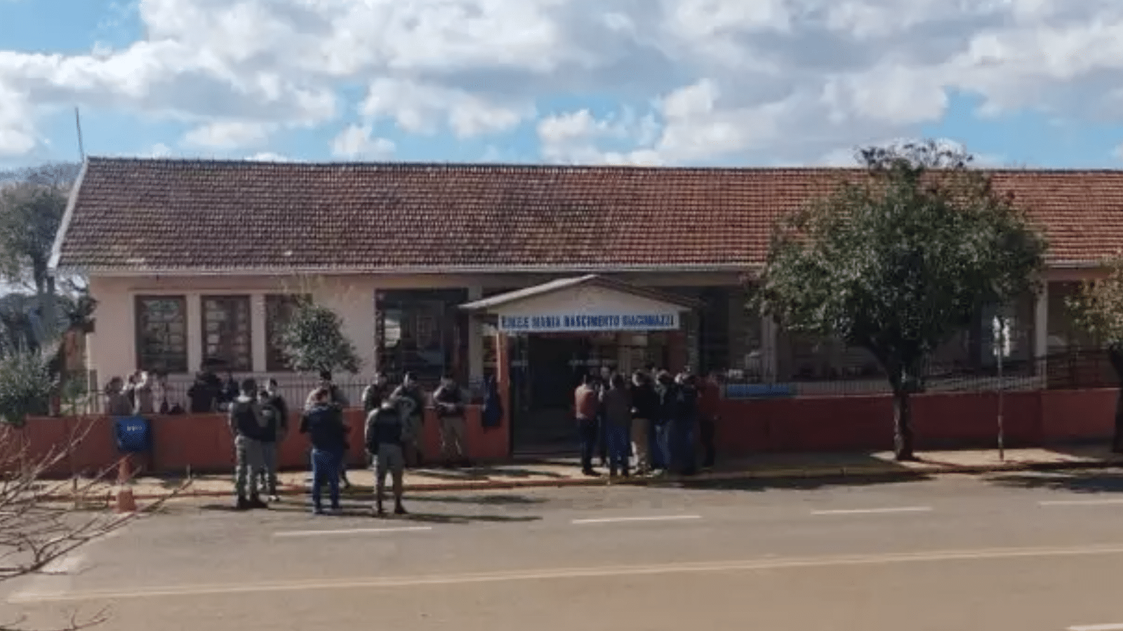 Escola Municipal Maria Nascimento Giacomazzi, em Estação