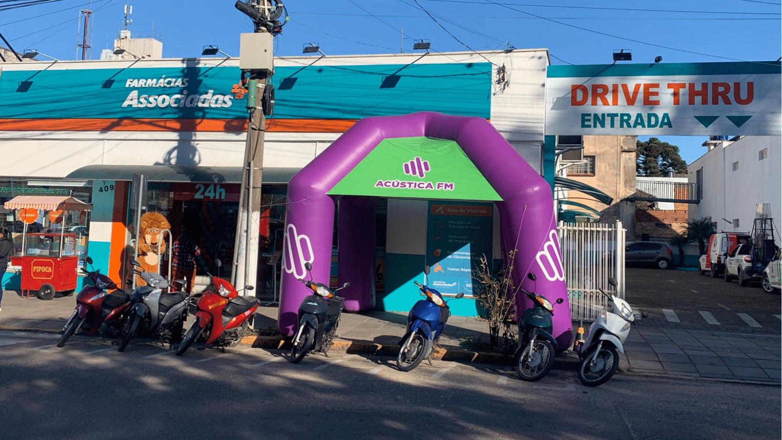 Rede de Farmácias LVD Inova com Filial 24 Horas e Drive-Thru em Camaquã