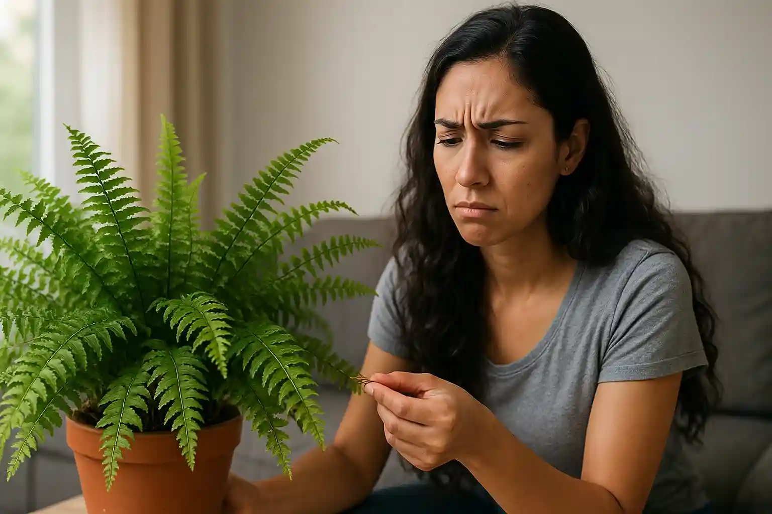 Samambaia bonita Veja os 3 erros que matam sua planta