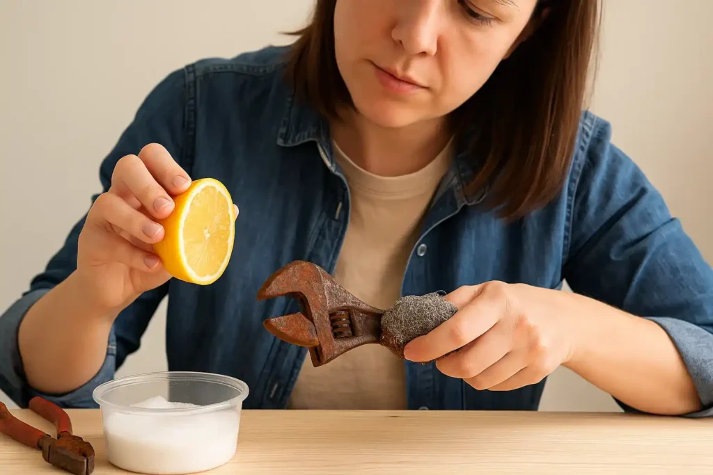 5 truques para eliminar ferrugem usando produtos simples