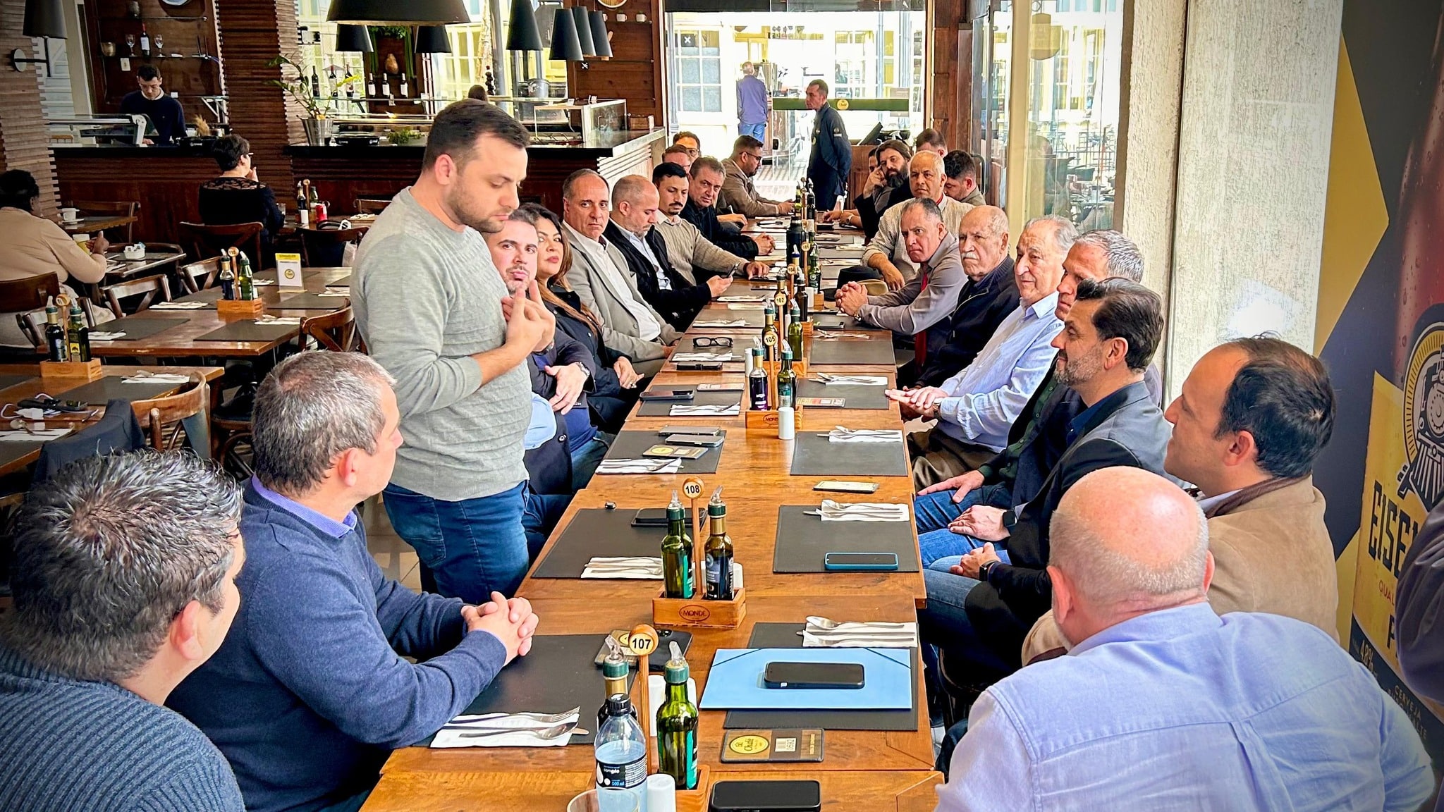 O prefeito de Camaquã, Abner Dillmann (PSDB), participou da reunião e é um dos articuladores da aproximação. Foto: Redes Sociais/Moisés Barboza.