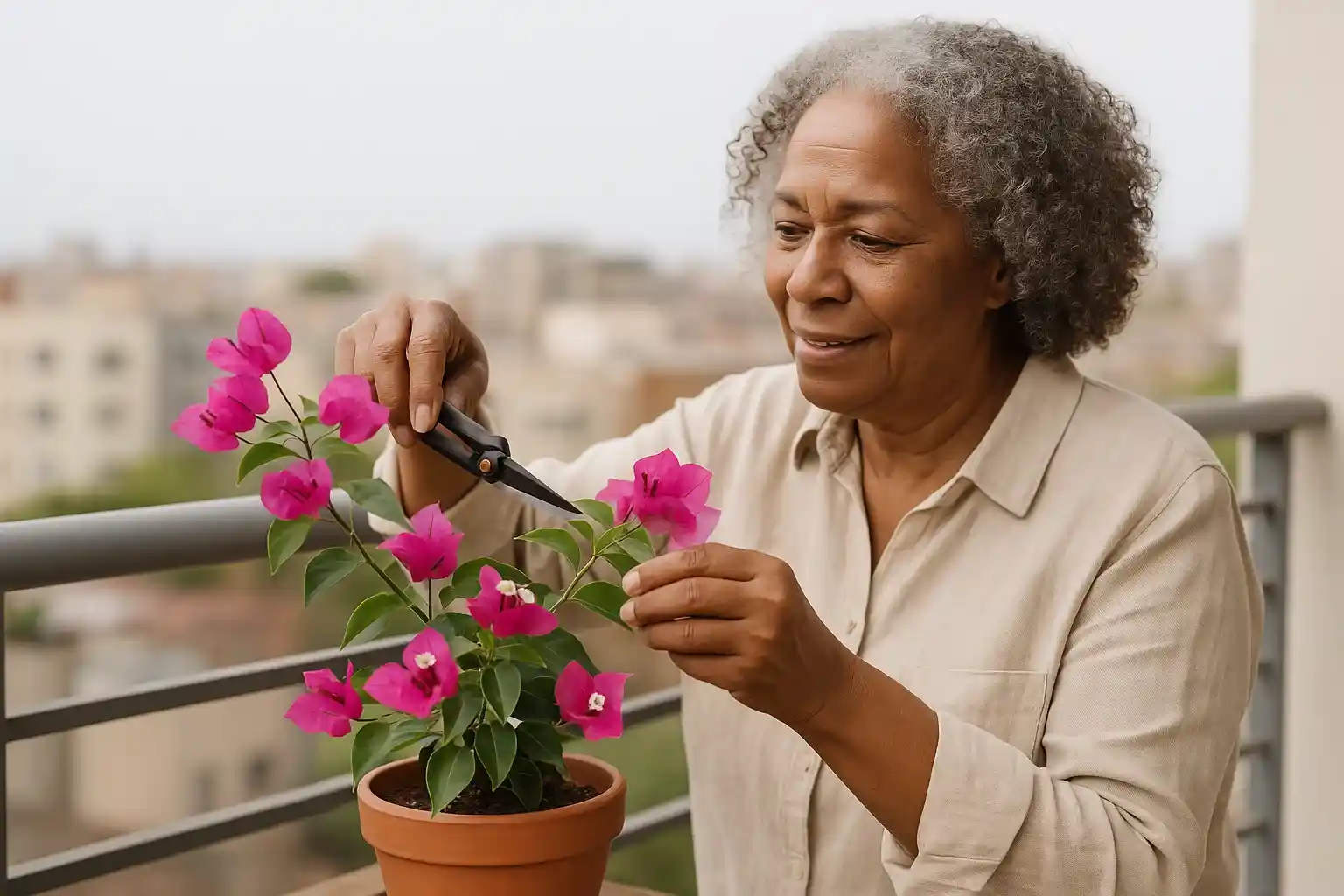 Bougainvillea miniatura florida em 5 passos simples