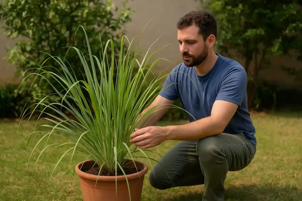 Como plantar capim-limão e colher folhas frescas o ano todo