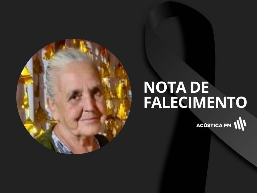 Nota de falecimento: Zilda Palmar Tavares morre aos 71 anos