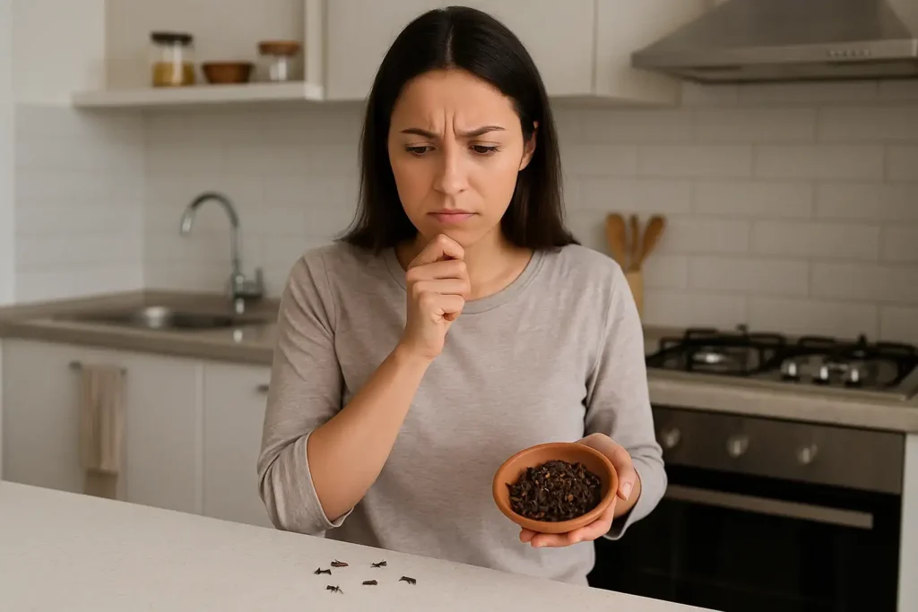 Evitar formigas na cozinha com cravo-da-índia