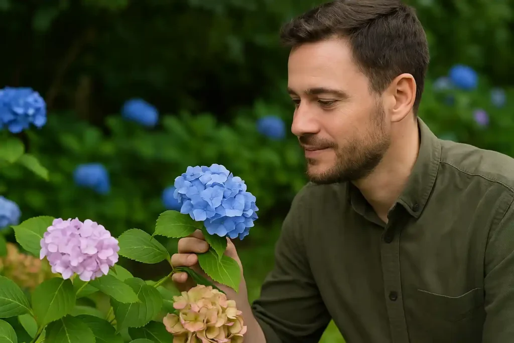 Hortênsia 4 formas de mudar a cor das flores naturalmente
