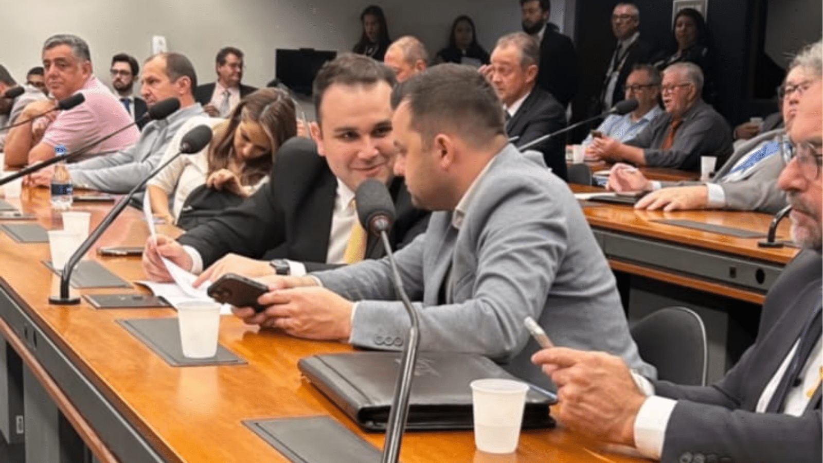 Abner e Azambuja participam de reuniões em Brasília. Foto: Reprodução/Instagram.