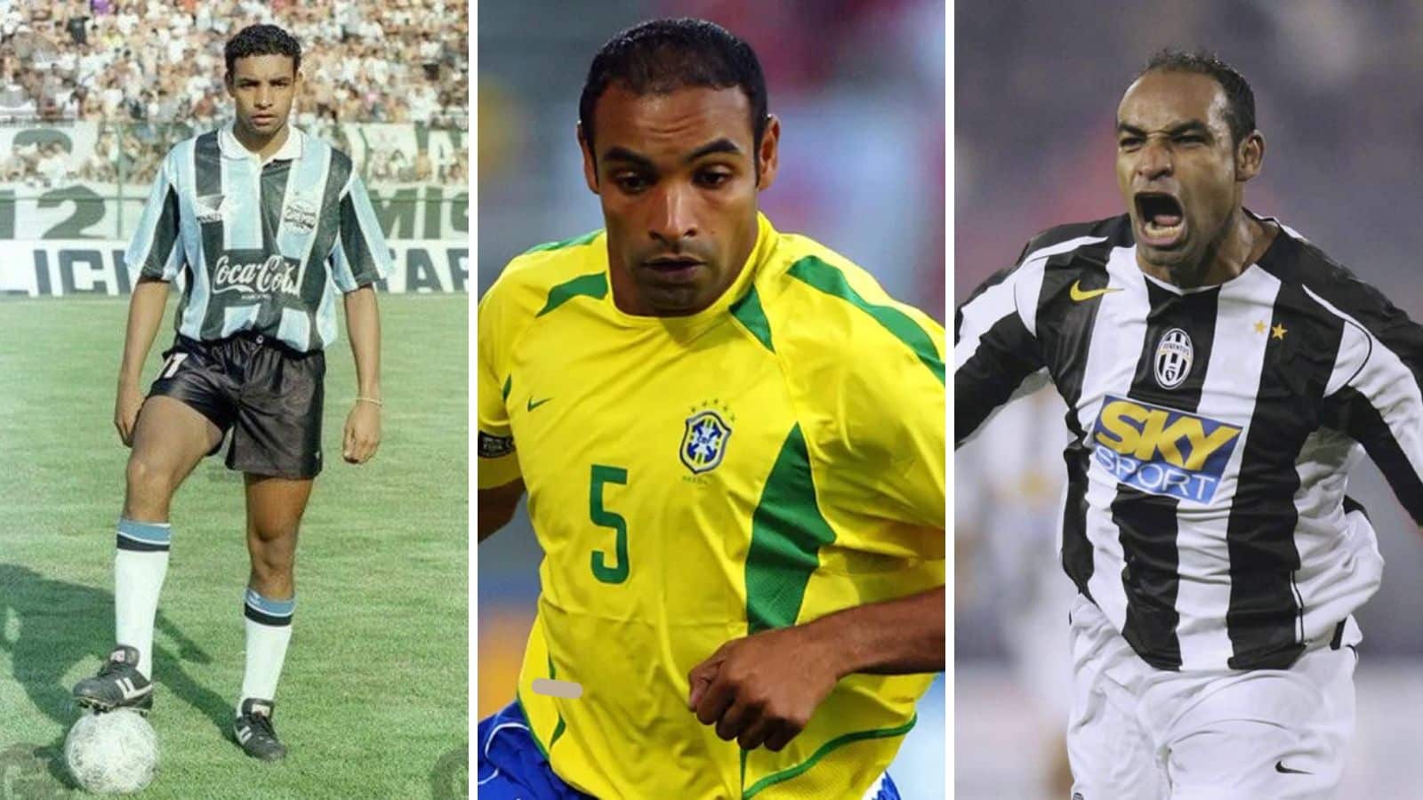 Emerson Puma tem passagens por Grêmio, Juventus e Seleção Brasileira. Fotos: Reprodução.