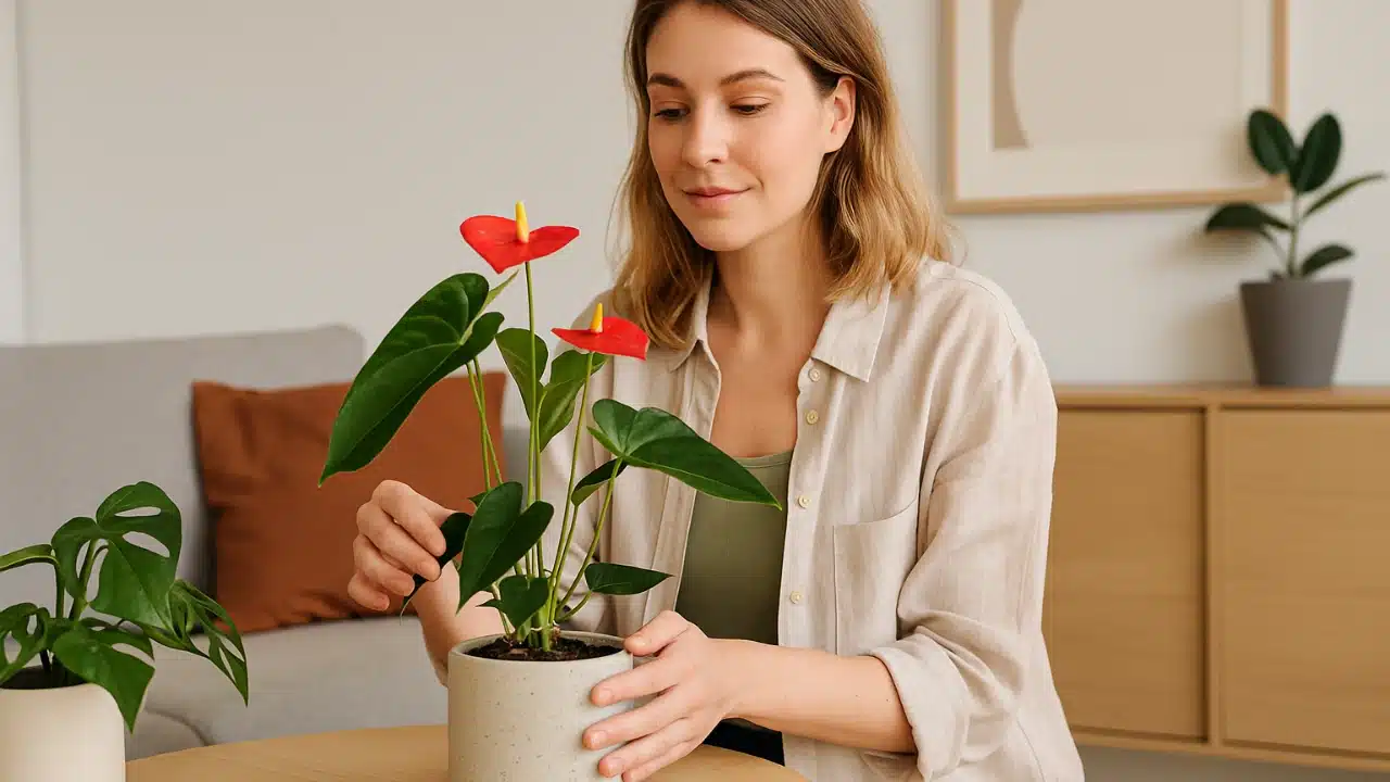 Como criar arranjos modernos usando antúrio sem comprometer o crescimento da planta