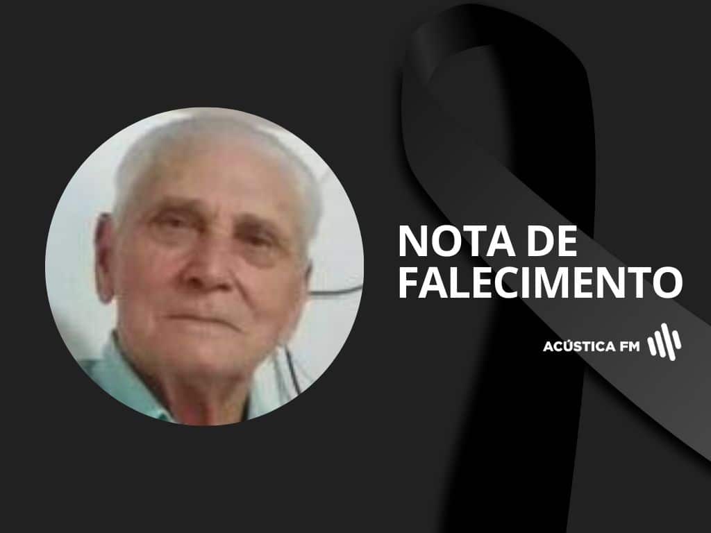 Nota de falecimento: Arcidil Delgado Rodrigues, morre aos 87anos