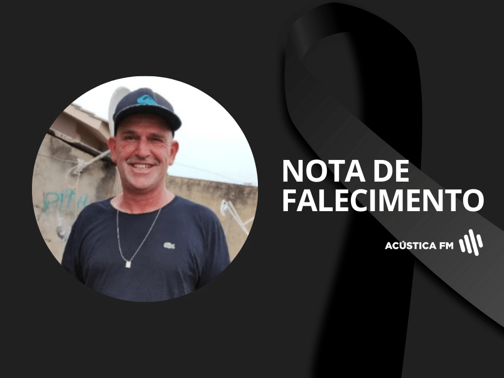 Nota de falecimento: Alison da Silva Elias, conhecido como "Bodão", morre aos 47 anos
