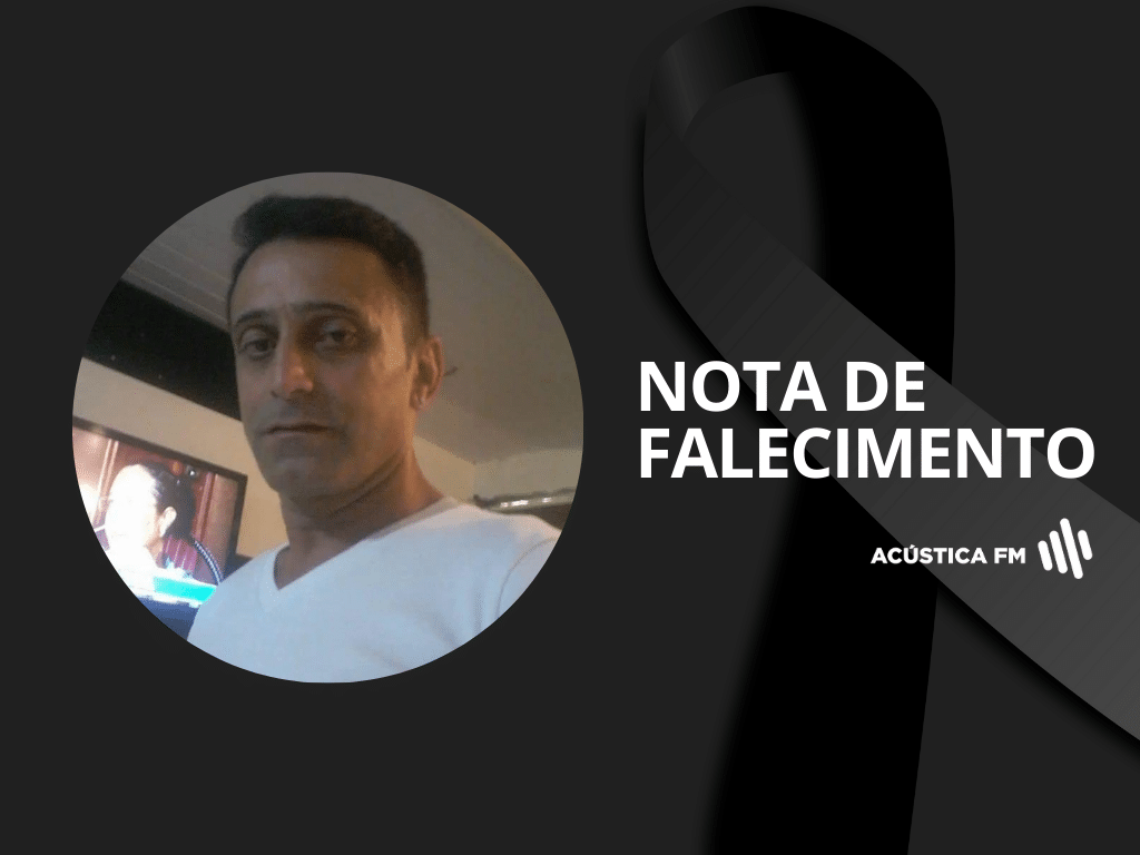 Nota de falecimento: Girlei Oliveira da Cunha morre aos 54 anos